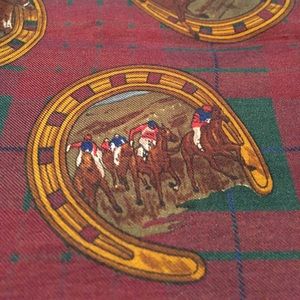 POLO Ralph Lauren silk pocket square/handkerchief.